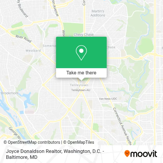 Joyce Donaldson Realtor map
