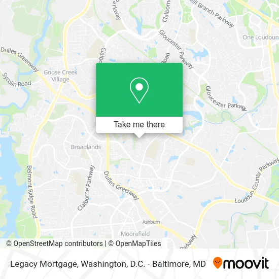 Legacy Mortgage map