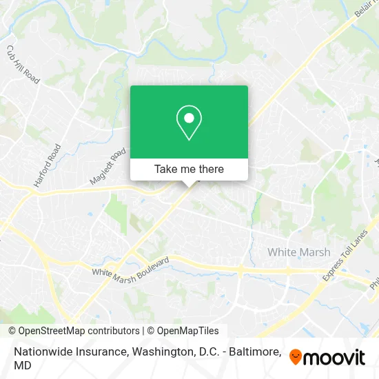 Nationwide Insurance map