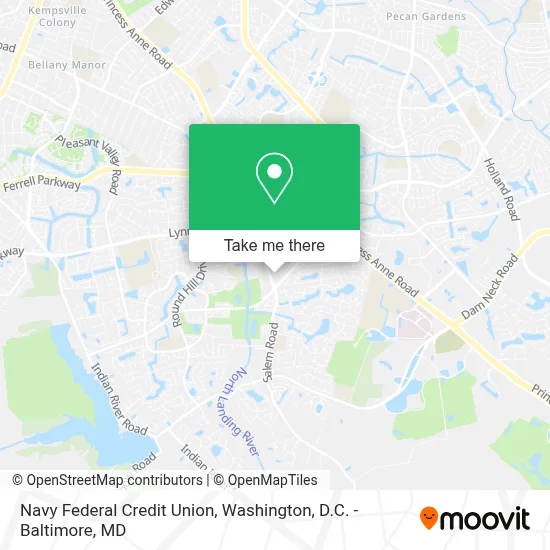 Navy Federal Credit Union map