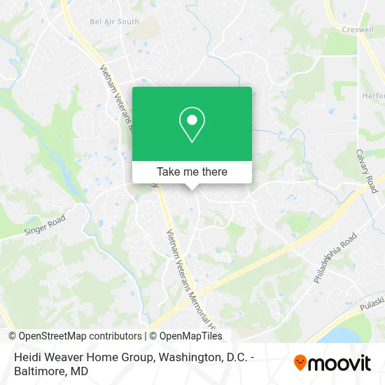 Heidi Weaver Home Group map