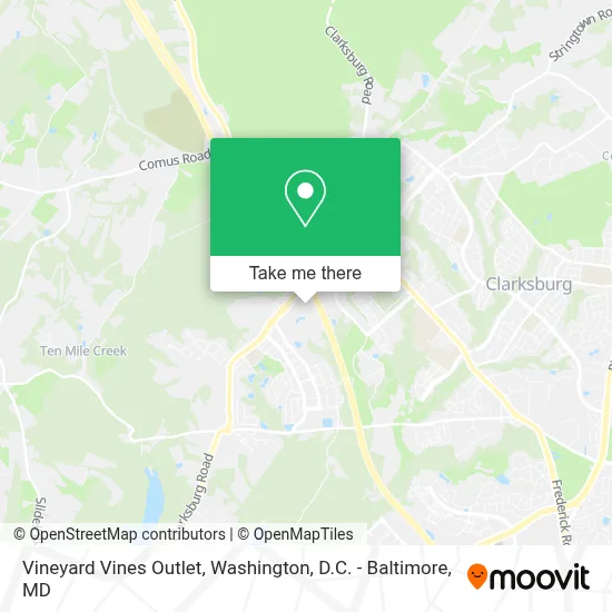 Vineyard Vines Outlet map