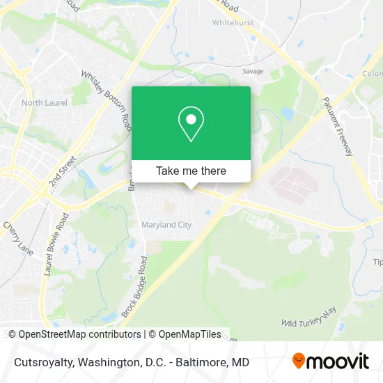 Cutsroyalty map