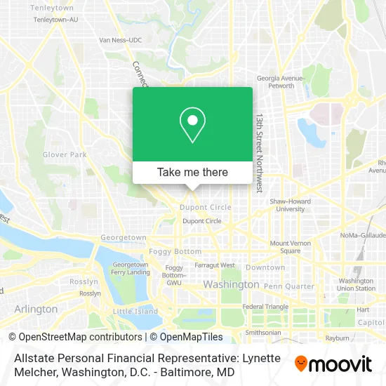 Allstate Personal Financial Representative: Lynette Melcher map