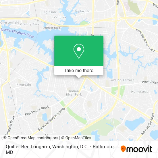 Quilter Bee Longarm map