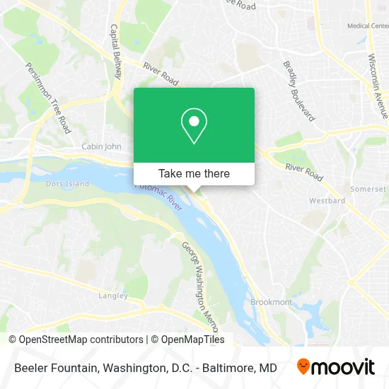 Beeler Fountain map