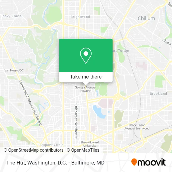 The Hut map