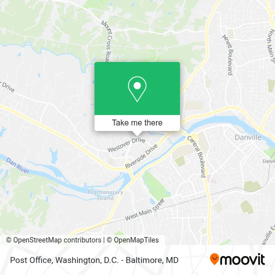 Post Office map