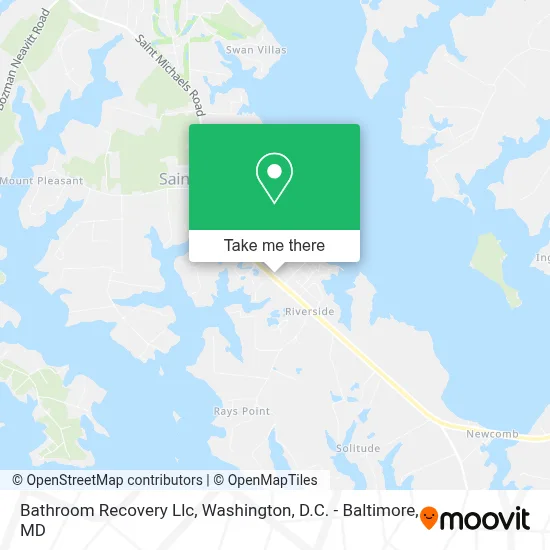 Bathroom Recovery Llc map