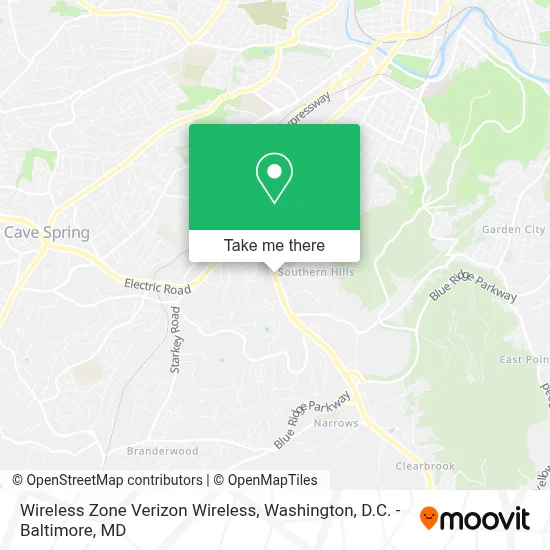 Wireless Zone Verizon Wireless map