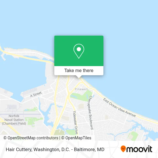 Hair Cuttery map