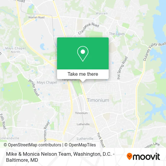 Mike & Monica Nelson Team map