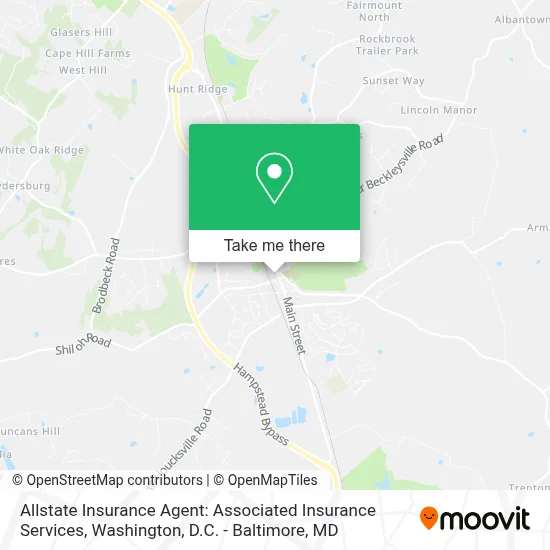 Allstate Insurance Agent: Associated Insurance Services map