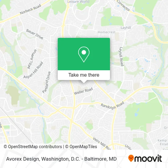 Avorex Design map