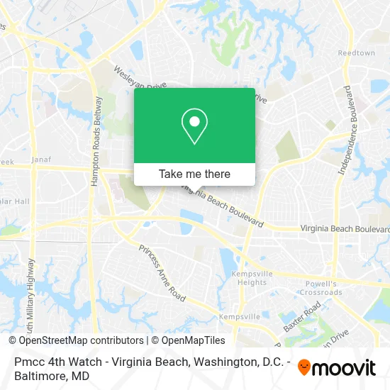 Pmcc 4th Watch - Virginia Beach map