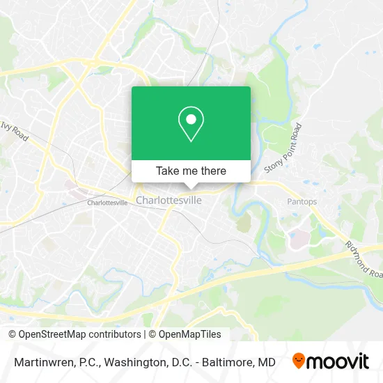 Martinwren, P.C. map