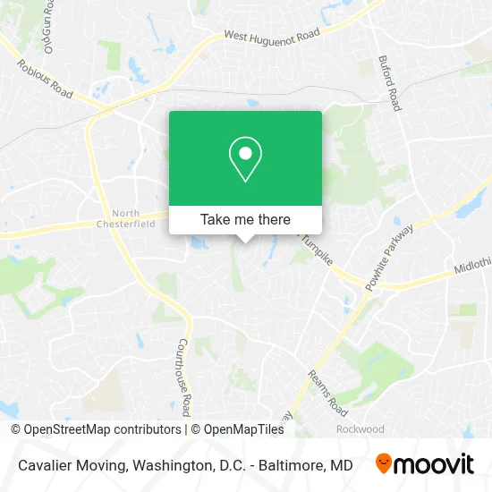 Cavalier Moving map