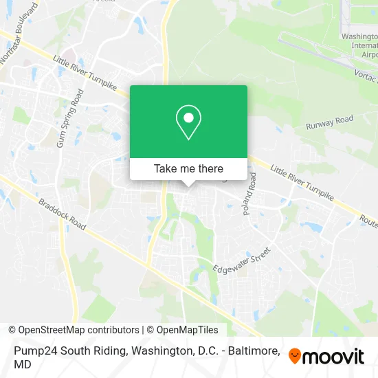 Pump24 South Riding map