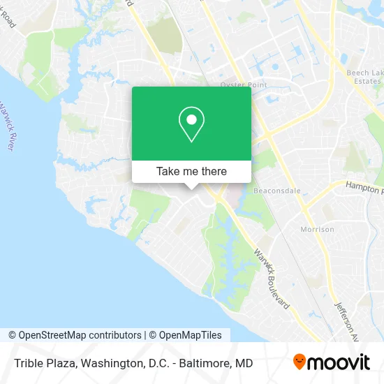 Trible Plaza map