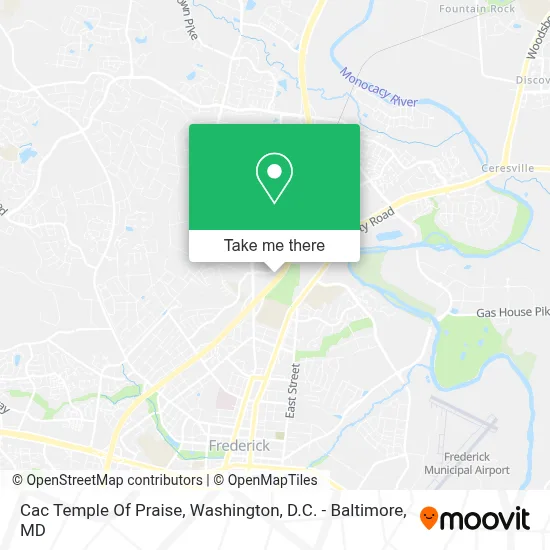 Cac Temple Of Praise map