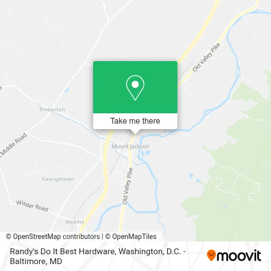 Randy's Do It Best Hardware map
