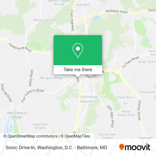 Sonic Drive-In map