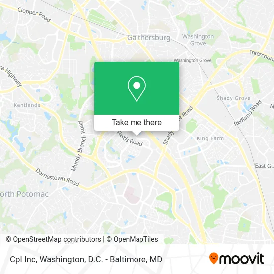 Cpl Inc map