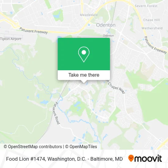 Food Lion #1474 map