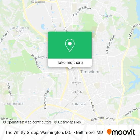 The Whitty Group map