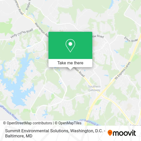 Summit Environmental Solutions map