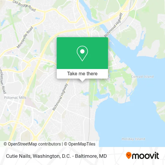 Cutie Nails map
