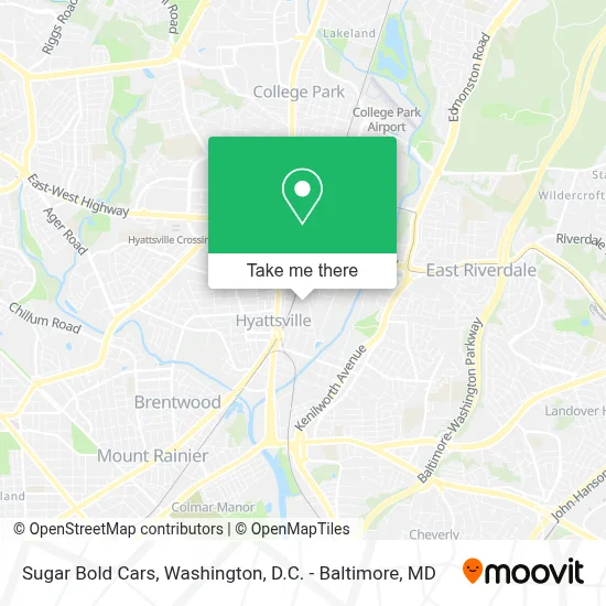 Sugar Bold Cars map