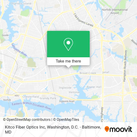 Kitco Fiber Optics Inc map