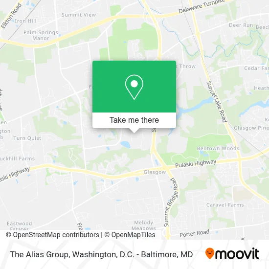 The Alias Group map
