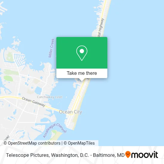 Telescope Pictures map