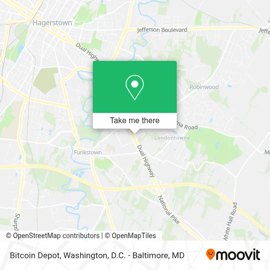 Bitcoin Depot map