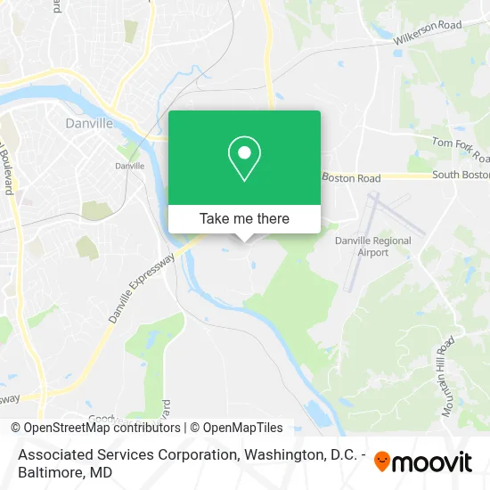 Associated Services Corporation map