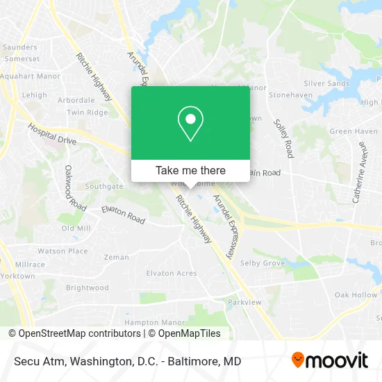 Secu Atm map