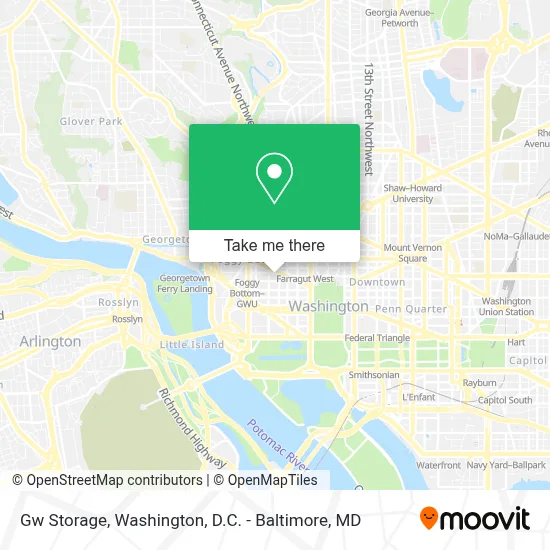 Gw Storage map