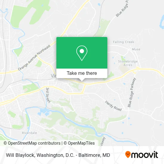 Will Blaylock map