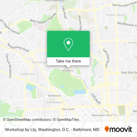 Workshop by Lbj map