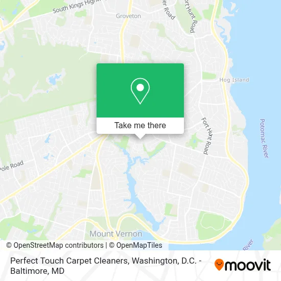 Perfect Touch Carpet Cleaners map