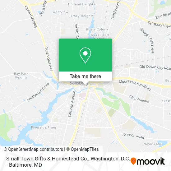 Small Town Gifts & Homestead Co. map