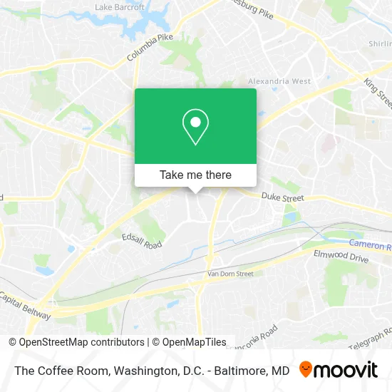The Coffee Room map