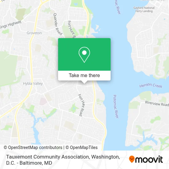 Tauxemont Community Association map