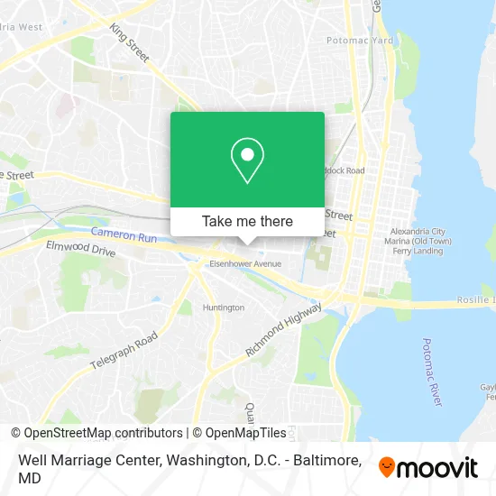 Well Marriage Center map