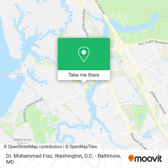 Dr. Muhammad Fiaz map
