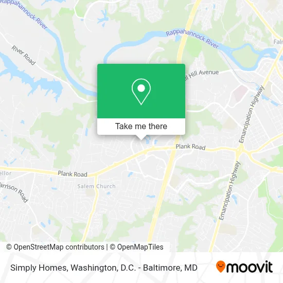 Simply Homes map