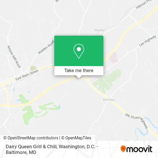 Dairy Queen Grill & Chill map
