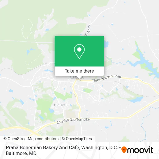 Praha Bohemian Bakery And Cafe map
